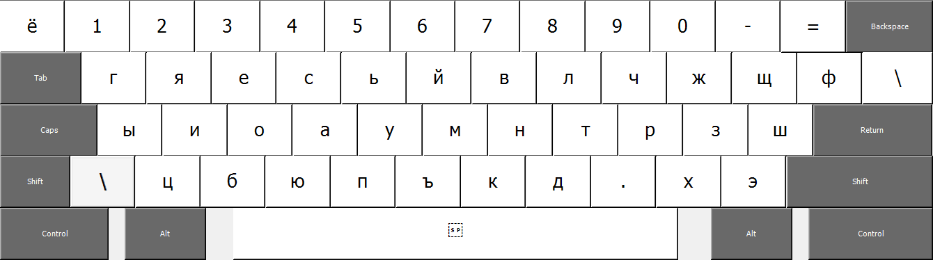 Нижний регистр